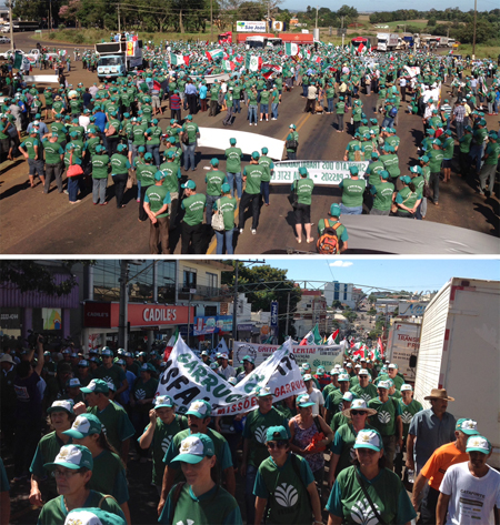 3000 trabalhadores e trabalhadoras participaram do 4º Grito de Alerta