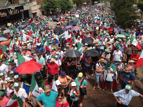 10 mil contra a reforma da previdência no Grito de Alerta em Santa Rosa