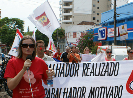 Nesta sexta-feira ato de mobilização pela Campanha Salarial 2014
