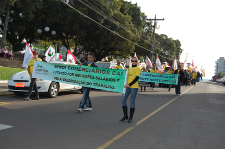  Campanha Salarial dos comerciários movimentou São Sebastião do Caí